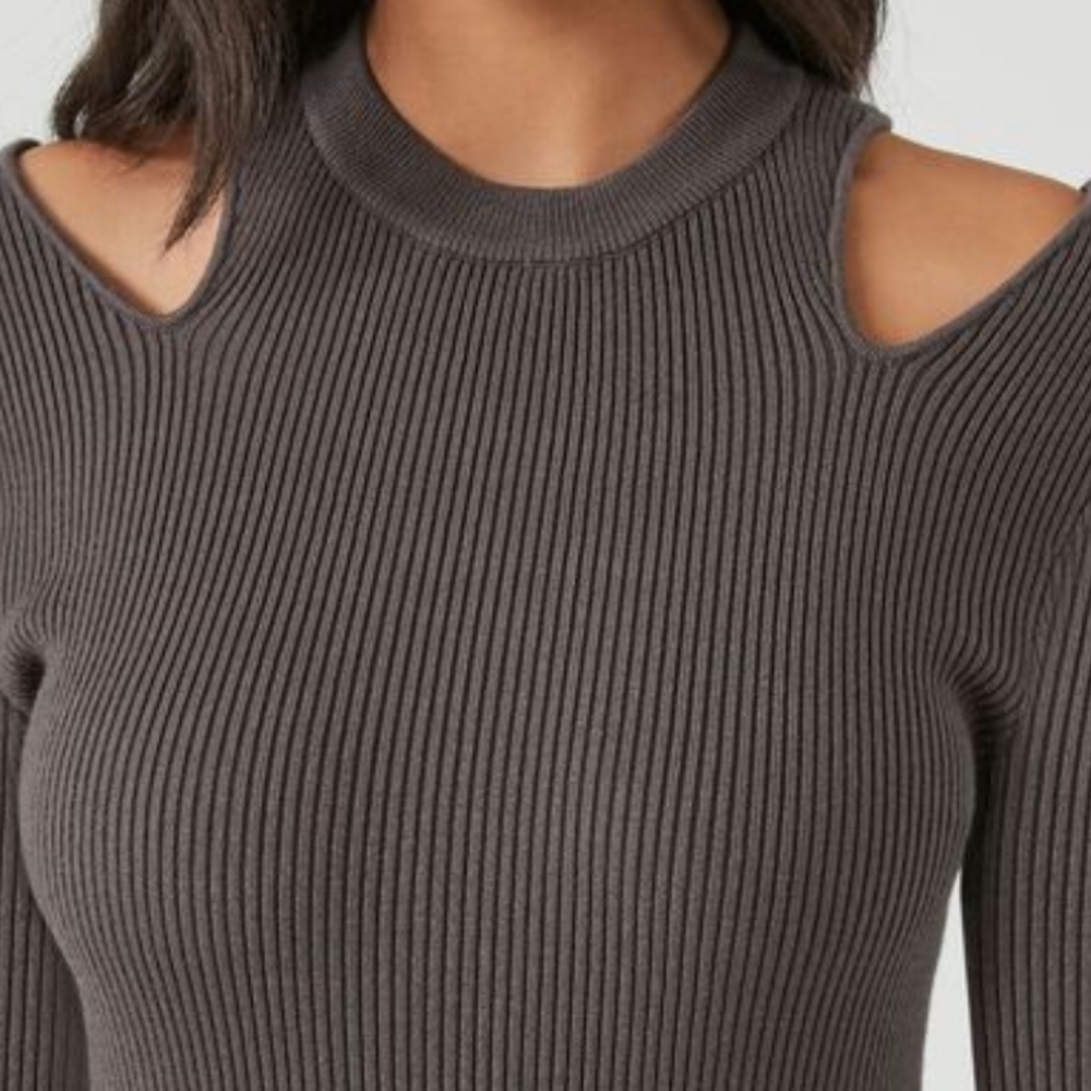knit sweater midi dress - Picture 3 of 6